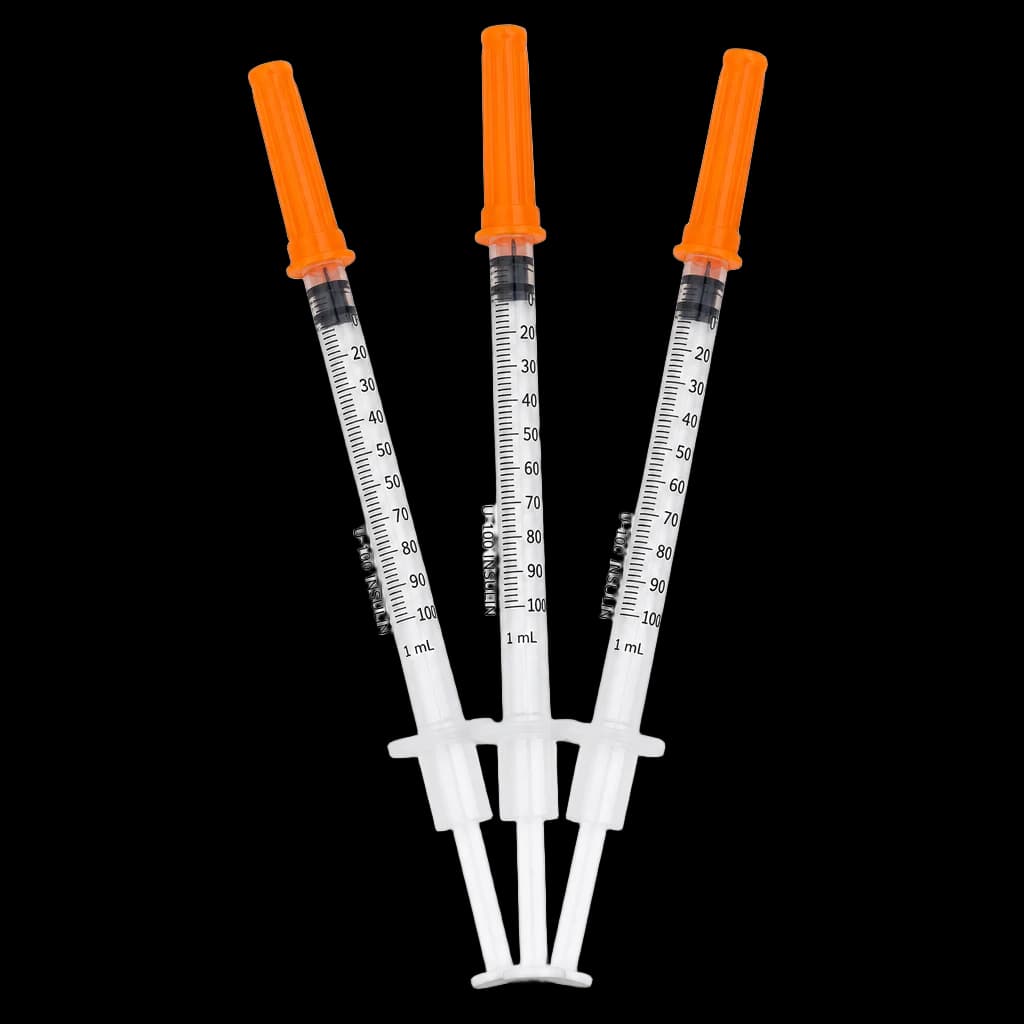 Jeringas de insulina 29G, Paquete de 10