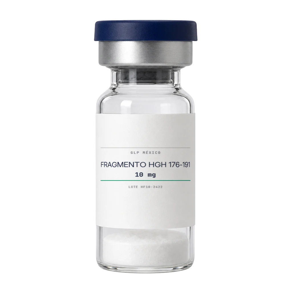 Vial de Fragmento HGH 176-191 10 mg liofilizado para investigación