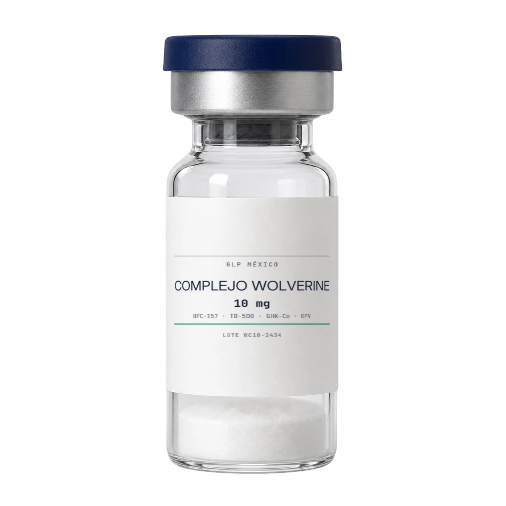 Vial de Complejo Wolverine (mezcla) 10 mg liofilizado para investigación